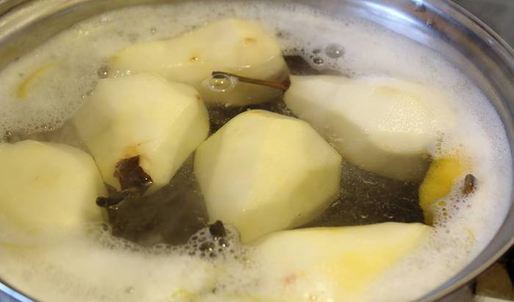 тарт с миндальным кремом и мариноваными грушами мечта