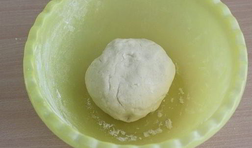 тарт с персиками