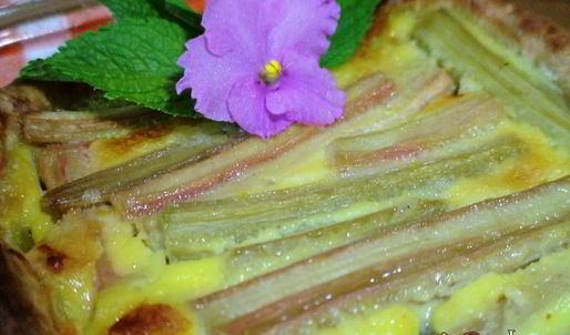 тарт с ревенем