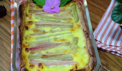 тарт с ревенем