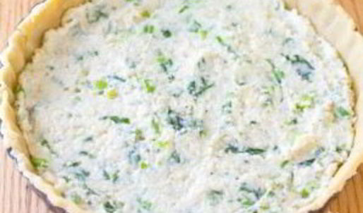 тарт с сыром и томатами