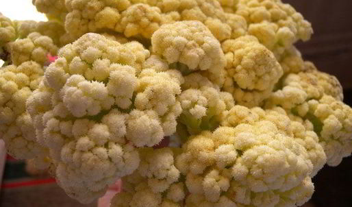 тарт с цветной капустой и фезалисом