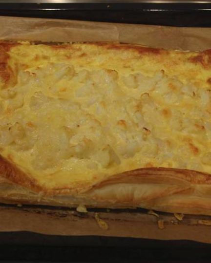 Рецепт тарта с цветной капустой