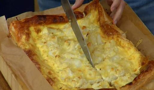 тарт с цветной капустой