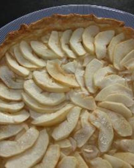 Рецепт тарта с яблоками и айвой
