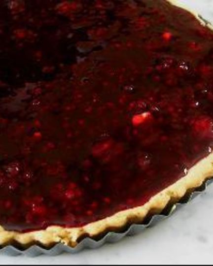 Рецепт тарта с ягодами и лимонным кремом