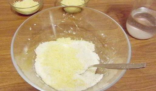 тарт с зеленым горошком