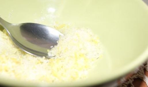 тарт с зерненым творогом и медом