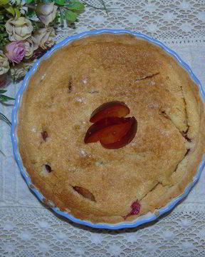 Тарт со сливой