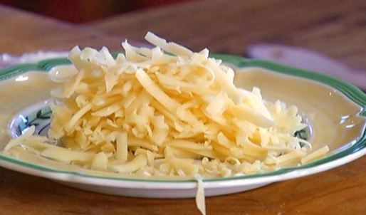 тарт со спаржей, ветчиной и пармезаном