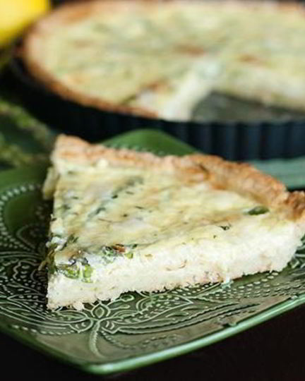 Рецепт тарта со спаржей