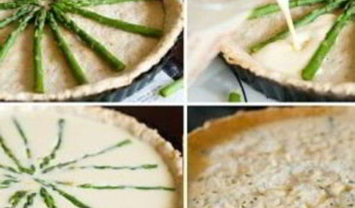 тарт со спаржей