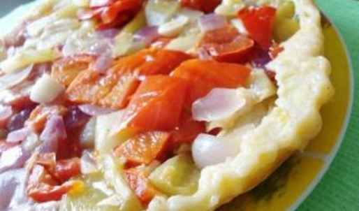 тарт татен с овощами