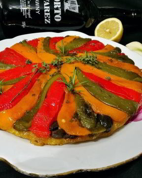 Тарт татен с перцами