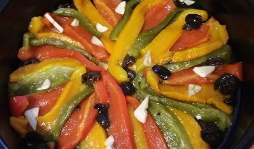 тарт татен с перцами