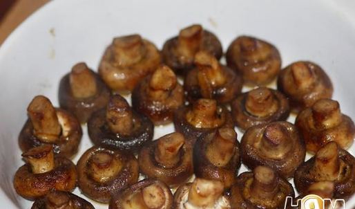 тарт татен с шампиньонами