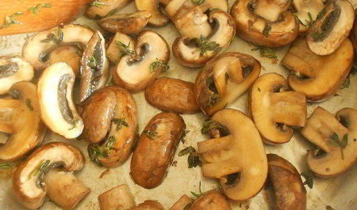 тарты с грибами и грецкими орехами