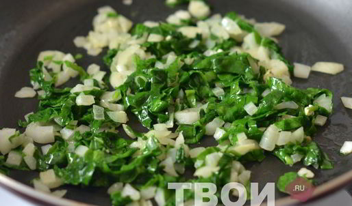 тарты с копченой курицей и шпинатом