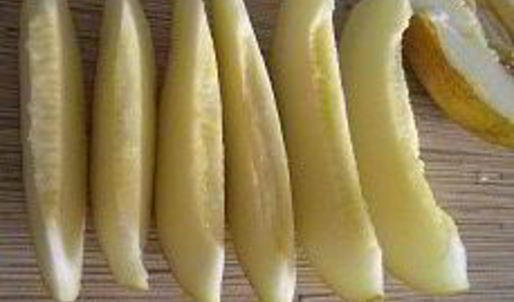 творожно-шоколадный тарт с дыней