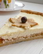 Творожно-яблочный тарт