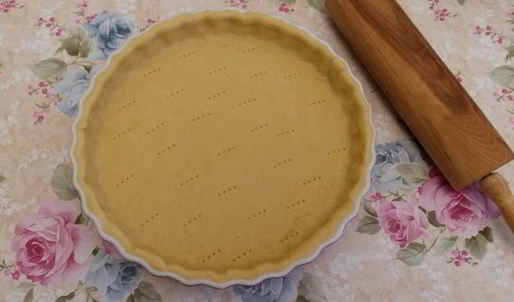 творожно-яблочный тарт