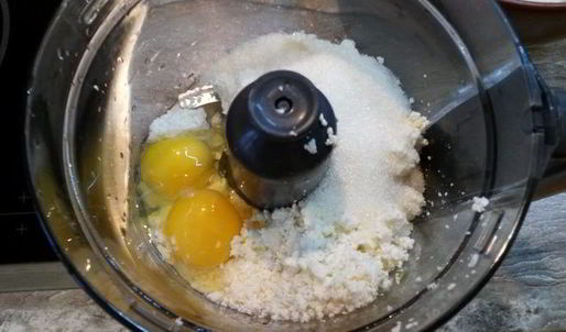 творожно-яблочный тарт