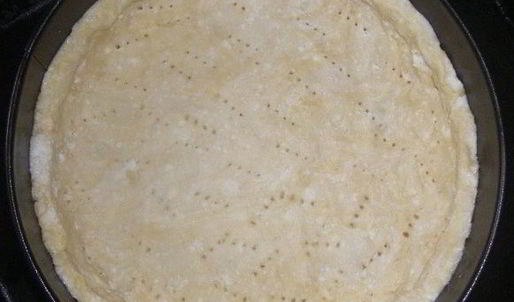 творожный тарт с малиной и заварным кремом