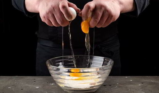 творожный тарт с малиной