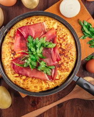 Тортилья с ветчиной