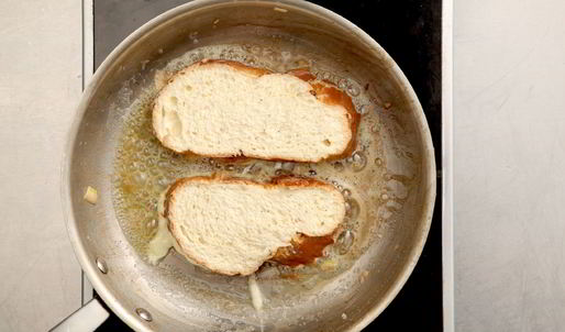 французские тосты с яблоками