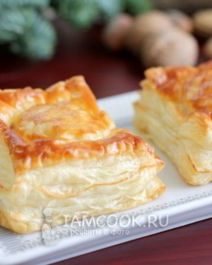 Рецепт волованов с паштетом