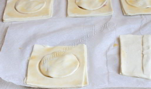 волованы с паштетом