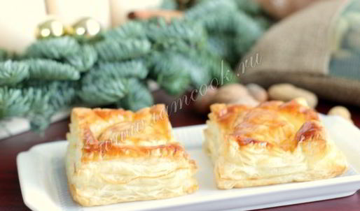 волованы с паштетом