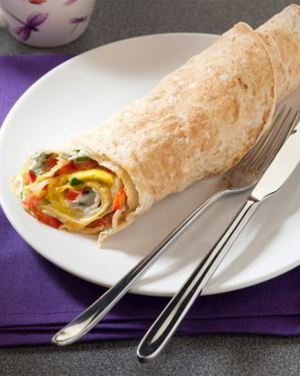 Рецепт глазуньи в лаваше