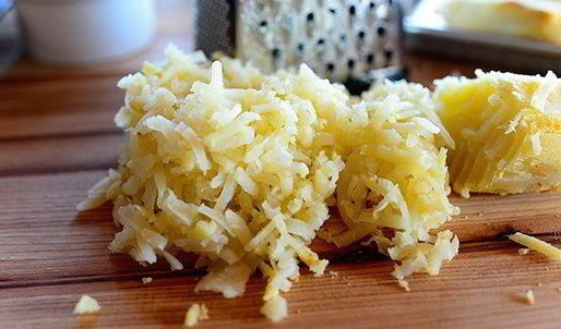 картофельные корзинки с яичницей-глазуньей