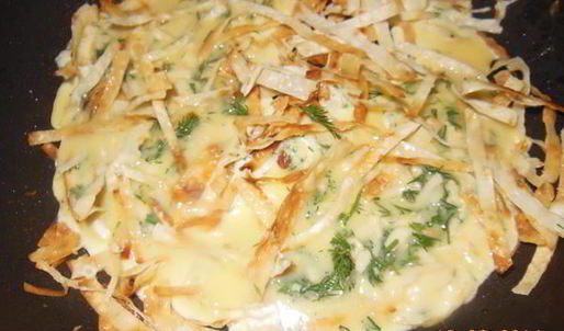 хрустящая яичница