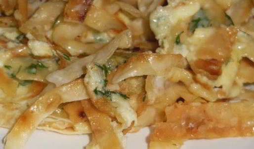 хрустящая яичница