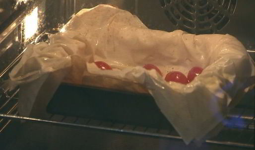 королевская яичница на тесте фило