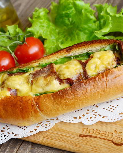 Рецепт сказочной булки с яичницей внутри