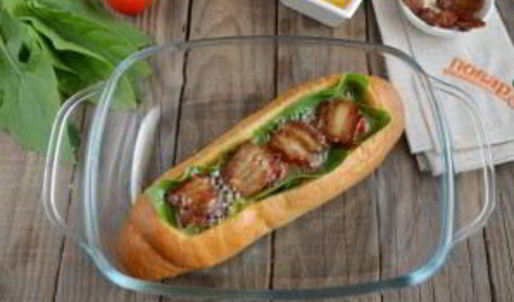 сказочная булка с яичницей внутри