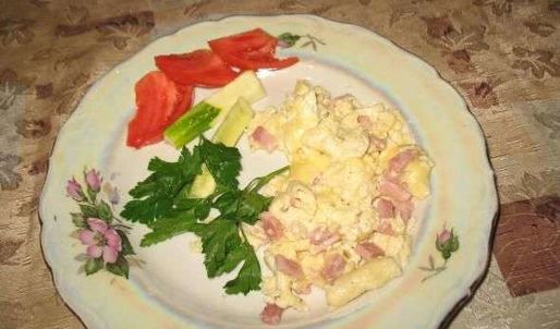 яичница-болтунья