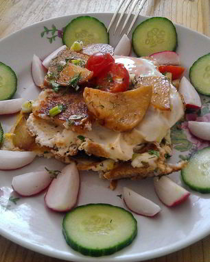 Яичница королевская