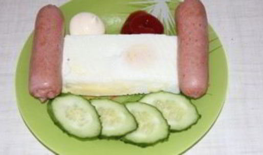 яичница на пару в мультиварке