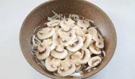 яичница с грибами