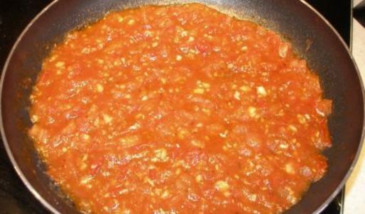 яичница с томатами uova al pomodoro