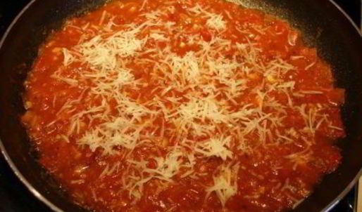 яичница с томатами uova al pomodoro