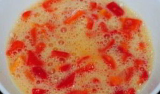 яичница с зеленью