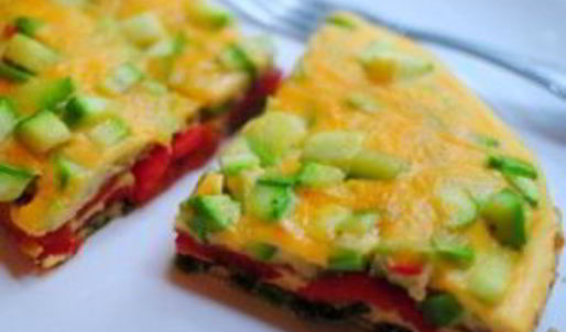 яичница с зеленью