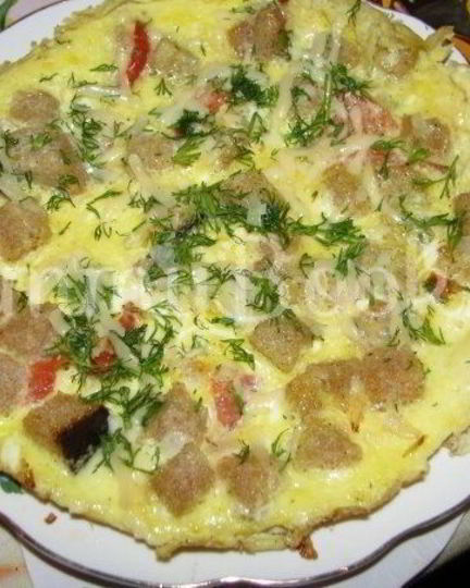 Рецепт яичницы утренней