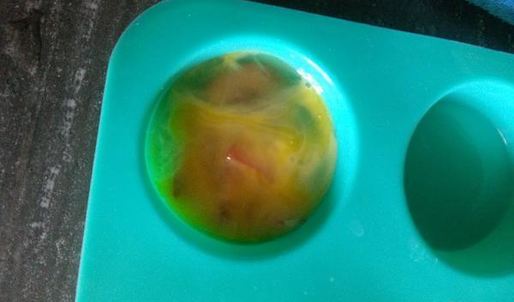 яичница в микроволновке